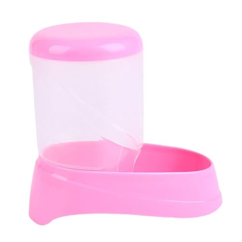Baoblaze Automatischer Futterspender für Hamster, Tierfütterungsstation, leicht, vielseitig, einfach zu reinigen, Vogelspender, Taubenfutterspender für, Rosa von Baoblaze