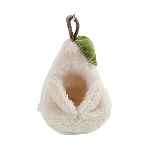 Baoblaze Birnenförmige Hamster Beutel Bett Plüsch Zucker Segelder aus Versteck Multi funktional niedlichen Meerschweinchen -Versteck Hamster -Nest -Bett für von Baoblaze