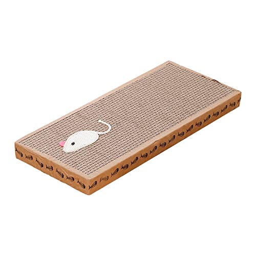 Baoblaze Cat Scratch Pad Cat Scratcher Lounge Couch Bed Wear Resistant Grind Claws for Small Medium Large Cats Pet Supplies Protect Carpets and Sofas, l von Baoblaze