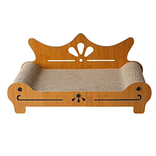 Baoblaze Cat Scratch Sofa Cat Scratcher Pad Schützt Möbel Interaktives Spielspielzeug Wellpappe Grinding Claw Kratzbrett für von Baoblaze