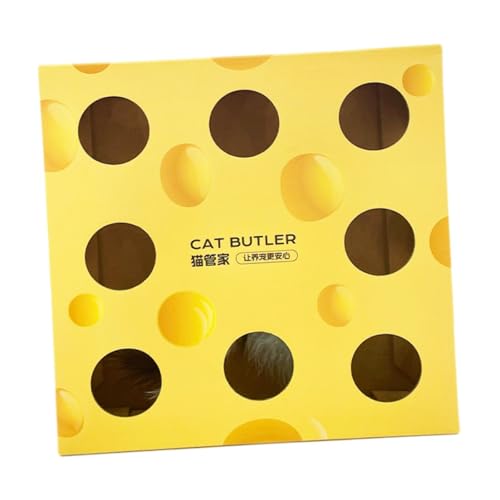 Baoblaze Elektrisches Katzenspielzeug, Katzenfederspielzeug, lustiges Whack-A-Maus-Katzenspielzeug, automatisches interaktives Spielzeug, Käsebox für, Käsebox Baoblaze Elektrisches Katzenspielzeug, Katzenfederspielzeug, lustiges Whack-A-Maus-Katzenspielzeug, automatisches interaktives Spielzeug, Käsebox für, Käsebox von Baoblaze