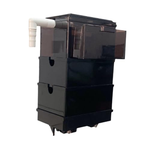 Baoblaze Filterbox für Aquarien, Schublade, Filterbox, Schublade, Tropfschale, Filtrationsbox, einfach zu installierender Rohrfilter für kleine Aquarien, dreischichtig Baoblaze Filterbox für Aquarien, Schublade, Filterbox, Schublade, Tropfschale, Filtrationsbox, einfach zu installierender Rohrfilter für kleine Aquarien, dreischichtig von Baoblaze