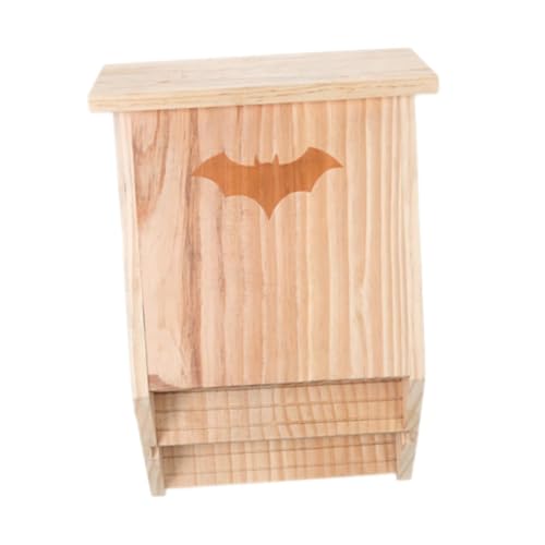 Baoblaze Fledermaushaus aus, Dekoration zum Aufhängen am Baum, stabil, leicht, schnell zu installieren, Schutz für Fledermäuse, Box für Park, Hof, Land Baoblaze Fledermaushaus aus, Dekoration zum Aufhängen am Baum, stabil, leicht, schnell zu installieren, Schutz für Fledermäuse, Box für Park, Hof, Land von Baoblaze