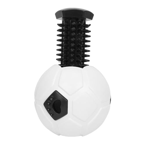 Baoblaze Fußballspielzeug für Hunde mit Leckerli-Spender, tragbar, interaktives Spiel, langsamer Futterball für Haustiere zum Reinigen und Trainieren, Weiß Baoblaze Fußballspielzeug für Hunde mit Leckerli-Spender, tragbar, interaktives Spiel, langsamer Futterball für Haustiere zum Reinigen und Trainieren, Weiß von Baoblaze