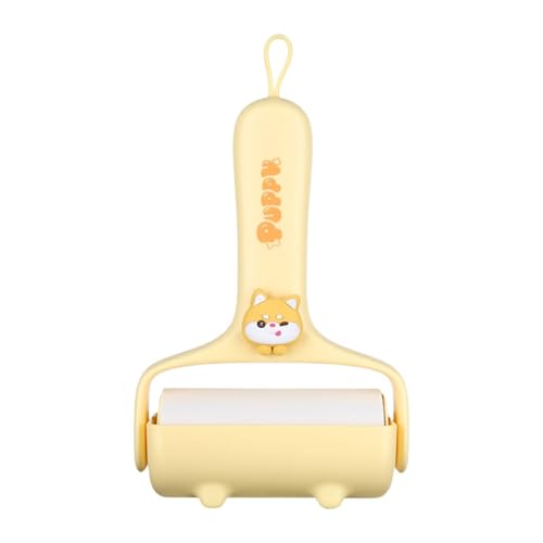 Baoblaze Fusselrolle, klebrige Haarbürste, Rolle, Haushaltsbedarf, Katzenhaarentferner, Rolle, Fusselentferner für Kleidung, Bett, Couch, Möbel, Gelb Baoblaze Fusselrolle, klebrige Haarbürste, Rolle, Haushaltsbedarf, Katzenhaarentferner, Rolle, Fusselentferner für Kleidung, Bett, Couch, Möbel, Gelb von Baoblaze