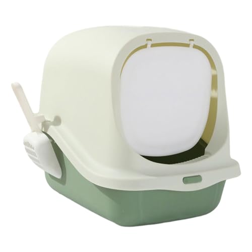 Baoblaze Geschlossene Katzentoiletten, leicht zugängliche Katzentoiletten für Katzen, Grün Baoblaze Geschlossene Katzentoiletten, leicht zugängliche Katzentoiletten für Katzen, Grün von Baoblaze
