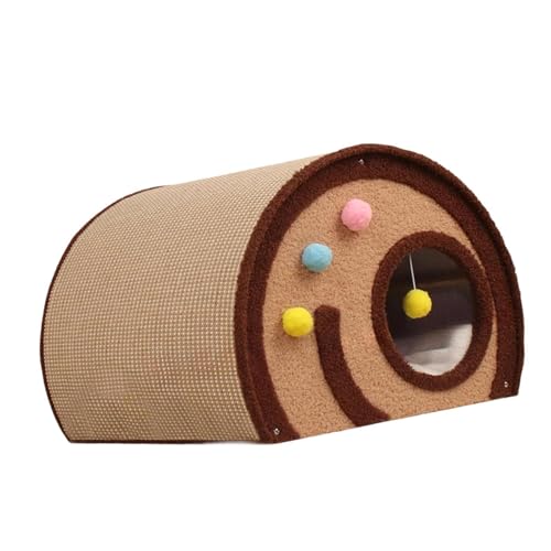 Baoblaze Halbgeschlossenes Katzennest, Katzenbett, Schlafhaus, warme Jahreszeiten, weich, multifunktional, Haustierbett, Höhle für Kätzchen, kleine Baoblaze Halbgeschlossenes Katzennest, Katzenbett, Schlafhaus, warme Jahreszeiten, weich, multifunktional, Haustierbett, Höhle für Kätzchen, kleine von Baoblaze