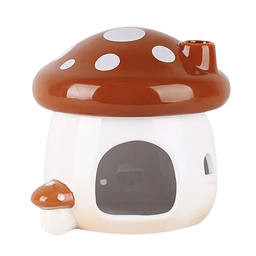 Baoblaze Hamster-Verstecke, Keramik-Hamsterhäuser, Verstecke, Mini-, Käfig, Kleintier-Hamster-Lebensraum, gemütliches Haustierbett zum Spielen von, S Braun Baoblaze Hamster-Verstecke, Keramik-Hamsterhäuser, Verstecke, Mini-, Käfig, Kleintier-Hamster-Lebensraum, gemütliches Haustierbett zum Spielen von, S Braun von Baoblaze