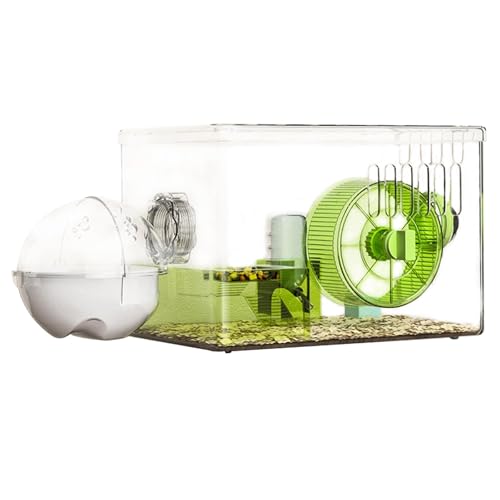 Baoblaze Hamsterkäfig, Hamstergehege mit zu öffnender Oberseite, kreativer, atmungsaktiver Kleintierkäfig, Hamsterlebensraum für Igel, Ratten, Mäuse, GrÜn Baoblaze Hamsterkäfig, Hamstergehege mit zu öffnender Oberseite, kreativer, atmungsaktiver Kleintierkäfig, Hamsterlebensraum für Igel, Ratten, Mäuse, GrÜn von Baoblaze