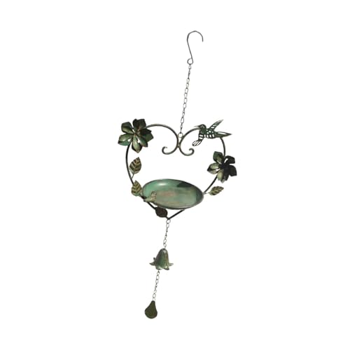 Baoblaze Hanging Bird Bad Birdbad Hof Dekor Retro Design Frauen Männer Geschenk Metall Vogel Futtermittel rustikaler Wind Glockenspiel für Hofweg Baoblaze Hanging Bird Bad Birdbad Hof Dekor Retro Design Frauen Männer Geschenk Metall Vogel Futtermittel rustikaler Wind Glockenspiel für Hofweg von Baoblaze