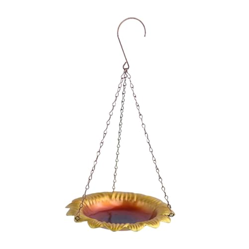 Baoblaze Hanging Vogelfutterleiter, Birdfeeder Vogelbad Vogelfutterschale Gartendekoration Haustier Vorräte für Veranda außerhalb des Rasenhofs von Baoblaze
