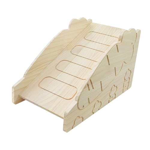 Baoblaze Hasenhaus, Lebensraum-Dekoration, Schlafnest, Massivholz, Hamsterversteck, kleine Haustiere, Aktivitätsspielzeug für Kaninchen, Rennmäuse, Igel, Style H von Baoblaze