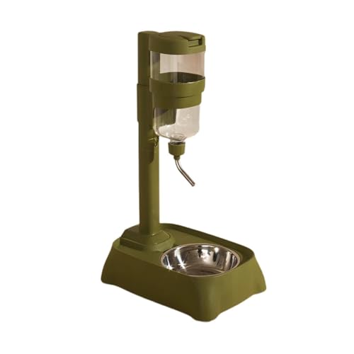 Baoblaze Haustier Automatische Wassertrinker Haustier Stehwasserspender tragbarer Getränk Fontain Katzenhundschale für Welpen Hamster kleines Tier, GrÜn von Baoblaze