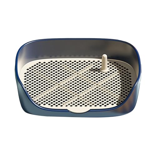 Baoblaze Haustier-Hundetoilettentrainer-Ecke mit Schutzwand, spritzwassergeschützt, hält die Pfoten trocken und Böden sauber, Katzentoilette, Welpentöpfchen, blau L Baoblaze Haustier-Hundetoilettentrainer-Ecke mit Schutzwand, spritzwassergeschützt, hält die Pfoten trocken und Böden sauber, Katzentoilette, Welpentöpfchen, blau L von Baoblaze