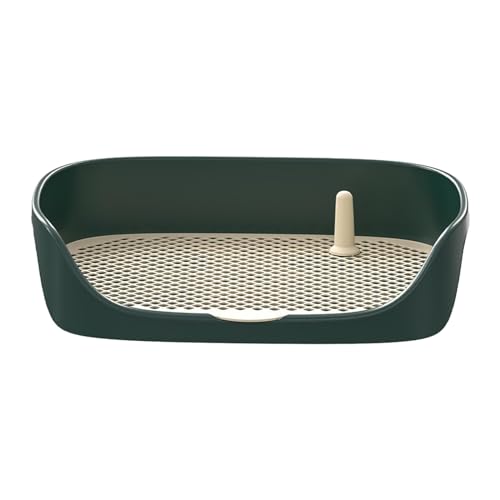 Baoblaze Haustier-Hundetoilettentrainer-Ecke mit Schutzwand, spritzwassergeschützt, hält die Pfoten trocken und Böden sauber, Katzentoilette, Welpentöpfchen, grün L Baoblaze Haustier-Hundetoilettentrainer-Ecke mit Schutzwand, spritzwassergeschützt, hält die Pfoten trocken und Böden sauber, Katzentoilette, Welpentöpfchen, grün L von Baoblaze