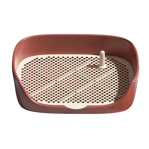 Baoblaze Haustier-Hundetoilettentrainer-Ecke mit Schutzwand, spritzwassergeschützt, hält die Pfoten trocken und Böden sauber, Katzentoilette, Welpentöpfchen, rot L Baoblaze Haustier-Hundetoilettentrainer-Ecke mit Schutzwand, spritzwassergeschützt, hält die Pfoten trocken und Böden sauber, Katzentoilette, Welpentöpfchen, rot L von Baoblaze