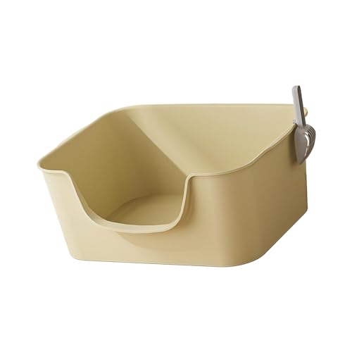Baoblaze Haustier-Katzentoilette, Katzentoilette, Anti-Spritzen, Bettpfanne, Haustier-Reinigungswerkzeug, Haustier-Katzen-Toilette, Sandkasten, Weiß Baoblaze Haustier-Katzentoilette, Katzentoilette, Anti-Spritzen, Bettpfanne, Haustier-Reinigungswerkzeug, Haustier-Katzen-Toilette, Sandkasten, Weiß von Baoblaze