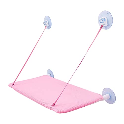 Baoblaze Haustier-Ruhehängematte, Sonnenbett, platzsparender Fenstersitz, robuster Katzenstuhl, Katzenhängematte, Bett, Hängematte für große Katzen, ROSA Baoblaze Haustier-Ruhehängematte, Sonnenbett, platzsparender Fenstersitz, robuster Katzenstuhl, Katzenhängematte, Bett, Hängematte für große Katzen, ROSA von Baoblaze