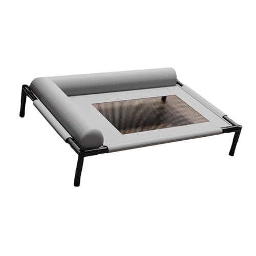 Baoblaze Haustierbett, erhöhtes Bett, atmungsaktives Netzgewebe, Hundehängematte, tragbar, waschbar, kühlend, erhöhtes Haustierbett, Bett für Katzen, L Baoblaze Haustierbett, erhöhtes Bett, atmungsaktives Netzgewebe, Hundehängematte, tragbar, waschbar, kühlend, erhöhtes Haustierbett, Bett für Katzen, L von Baoblaze