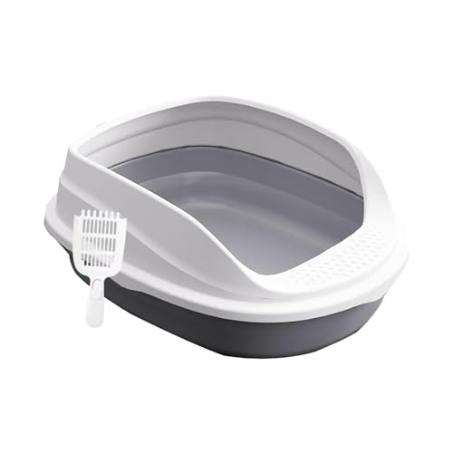 Baoblaze Haustiertoilette mit Schaufel, Katze, kleine Hunde, Bettpfanne, spritzwassergeschützt, Käfigzubehör, Töpfchen-Toilette für Hamster, Kleintiere, Baoblaze Haustiertoilette mit Schaufel, Katze, kleine Hunde, Bettpfanne, spritzwassergeschützt, Käfigzubehör, Töpfchen-Toilette für Hamster, Kleintiere, von Baoblaze
