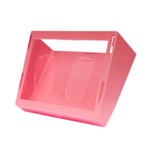 Baoblaze Hay -Feeder für Kaninchen -Heuhänger -Fütterung, Grashalter, Kleintierheu -Krippe, Lebensmittelspender für Haustierhasen Chinchillas, Rosa von Baoblaze