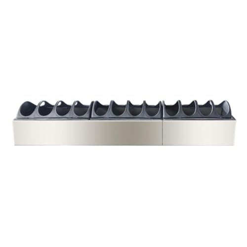 Baoblaze Hühnerfuttertrog, Geflügelfutterbehälter, leicht zu reinigen, Abnehmbarer Deckel, Hühnerfutternapfspender für Tauben, 60x11x7cm von Baoblaze