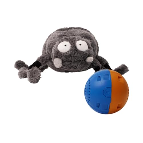 Baoblaze Hüpfendes interaktives Hundespielzeug, PlüschHundespielzeug mit Ton, waschbarer, interaktives Hundespielzeug, quietschendes Hundespielzeug, Spinne Baoblaze Hüpfendes interaktives Hundespielzeug, PlüschHundespielzeug mit Ton, waschbarer, interaktives Hundespielzeug, quietschendes Hundespielzeug, Spinne von Baoblaze