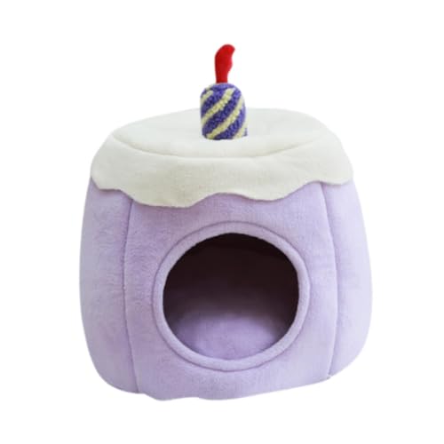 Baoblaze Hunde-/Katzenbett, warmes Katzenhaus, halbgeschlossenes Haustierbett in Kuchenform, weiches Katzenzelthaus, Haustierzelt-Höhlenbett für Hunde und, M Baoblaze Hunde-/Katzenbett, warmes Katzenhaus, halbgeschlossenes Haustierbett in Kuchenform, weiches Katzenzelthaus, Haustierzelt-Höhlenbett für Hunde und, M von Baoblaze