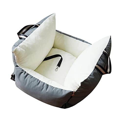 Baoblaze Hunde-Autositz, Haustier-Booster, Autositz, Armlehne, waschbar, leicht, Zubehör-Sitz, Hundeträger, Welpen-Haustiersitze für Auto für Reisen, zentrale, Dunkelgrau Baoblaze Hunde-Autositz, Haustier-Booster, Autositz, Armlehne, waschbar, leicht, Zubehör-Sitz, Hundeträger, Welpen-Haustiersitze für Auto für Reisen, zentrale, Dunkelgrau von Baoblaze