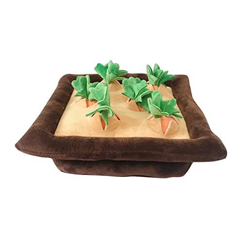 Baoblaze Hunde-Karotten-Spielzeug, Gemüse-Kauspielzeug, interaktives Puzzle-Spielzeug für kleine, mittelgroße und große Hunde von Baoblaze