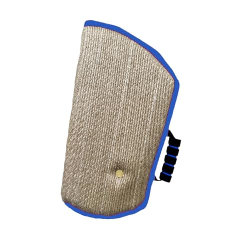Baoblaze Hundebissmanschette, Armschutz, Trainingsausrüstung mit Seitengriff, Hundetrainingsmanschetten, Bissschutzmanschette für Junge Hunde, Blauer Rand von Baoblaze