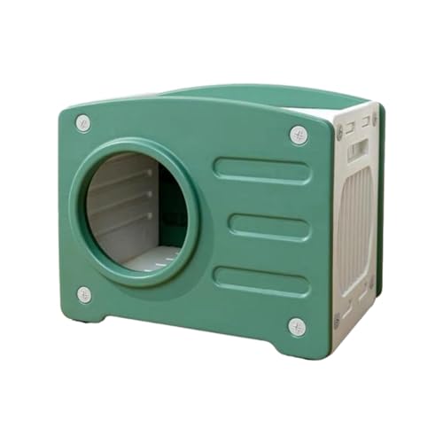 Baoblaze Hundehütte mit anhebbarem Dach, Hundehütte für drinnen und draußen, Hundehütte mit abnehmbarem Boden, wasserabweisender, robuster Welpenunterschlupf, Grün Baoblaze Hundehütte mit anhebbarem Dach, Hundehütte für drinnen und draußen, Hundehütte mit abnehmbarem Boden, wasserabweisender, robuster Welpenunterschlupf, Grün von Baoblaze
