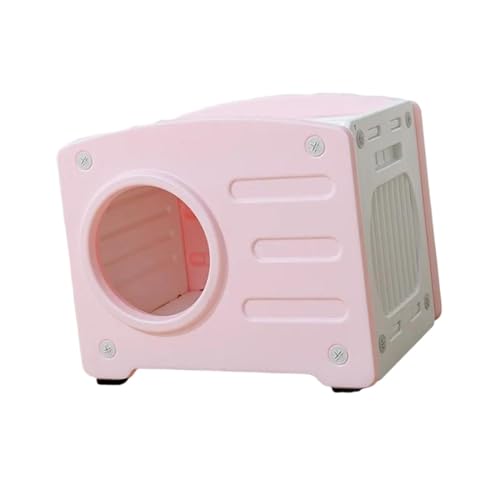 Baoblaze Hundehütte mit anhebbarem Dach, Hundehütte für drinnen und draußen, Hundehütte mit abnehmbarem Boden, wasserabweisender, robuster Welpenunterschlupf, Rosa Baoblaze Hundehütte mit anhebbarem Dach, Hundehütte für drinnen und draußen, Hundehütte mit abnehmbarem Boden, wasserabweisender, robuster Welpenunterschlupf, Rosa von Baoblaze