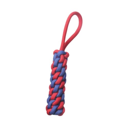 Baoblaze Hundeknottespielzeug Kautspielzeug tragbarer beißendes leichtes Ball Knoten Seil -Hundespielzeug, hartes Hund Spielzeug für Welpen, 30cmx5cm Blau Rot Baoblaze Hundeknottespielzeug Kautspielzeug tragbarer beißendes leichtes Ball Knoten Seil -Hundespielzeug, hartes Hund Spielzeug für Welpen, 30cmx5cm Blau Rot von Baoblaze