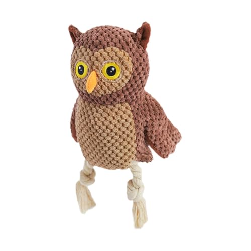 Baoblaze Hundequietschende Spielzeugseile Spielzeugübung Möbelschutz mit weichem Quietschhaut Pet Cotton Welpen für mittelgroße Hunde, Eule Baoblaze Hundequietschende Spielzeugseile Spielzeugübung Möbelschutz mit weichem Quietschhaut Pet Cotton Welpen für mittelgroße Hunde, Eule von Baoblaze