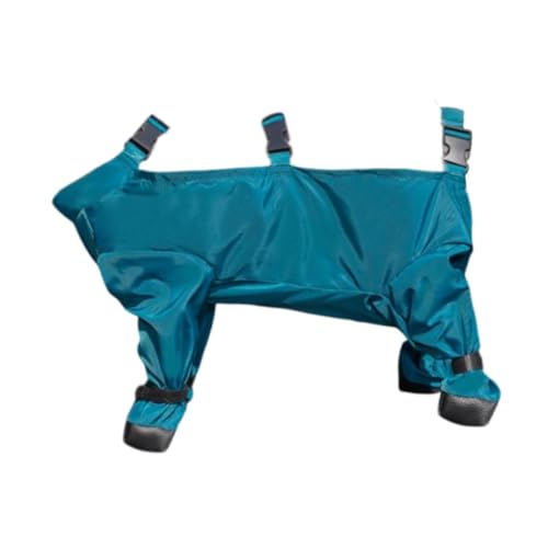 Baoblaze Hundeschutzhose wasserdichtes Anti -Schlupf -Hund -Kleidung Bauchschutz Leicht für Haustierhund im Freien Wanderwanderung, L von Baoblaze