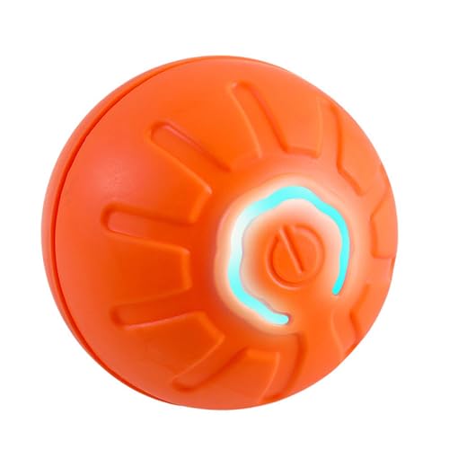 Baoblaze Hundespielzeug, interaktiver Ball, automatischer Mehrzweck-Spinboll-Ball, bewegliches Spielzeug, Springender Rollball für Katzen auf der Veranda im, Orange Baoblaze Hundespielzeug, interaktiver Ball, automatischer Mehrzweck-Spinboll-Ball, bewegliches Spielzeug, Springender Rollball für Katzen auf der Veranda im, Orange von Baoblaze