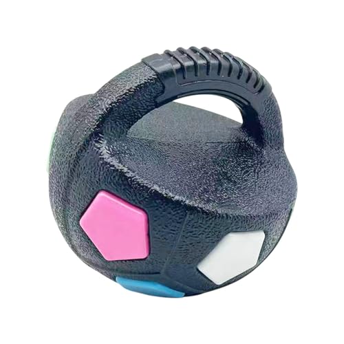 Baoblaze Hundespielzeug Fußball Interaktiver Ball außerhalb von Haustier Fußballhundwasserspielzeug für Kriege für kleine Mudiem große Rasse Spielen, Schwarz Baoblaze Hundespielzeug Fußball Interaktiver Ball außerhalb von Haustier Fußballhundwasserspielzeug für Kriege für kleine Mudiem große Rasse Spielen, Schwarz von Baoblaze