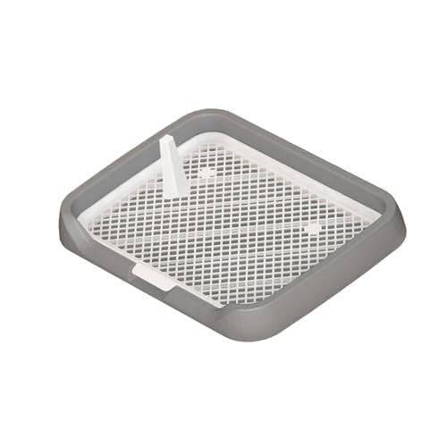 Baoblaze Hundetöpfchen-Tablett für den Innenbereich, Netz-Trainingstoiletten-Töpfchen-Tablett, wiederverwendbarer Welpen-PIPI-Pad-Halter für große Welpen, Grau Baoblaze Hundetöpfchen-Tablett für den Innenbereich, Netz-Trainingstoiletten-Töpfchen-Tablett, wiederverwendbarer Welpen-PIPI-Pad-Halter für große Welpen, Grau von Baoblaze