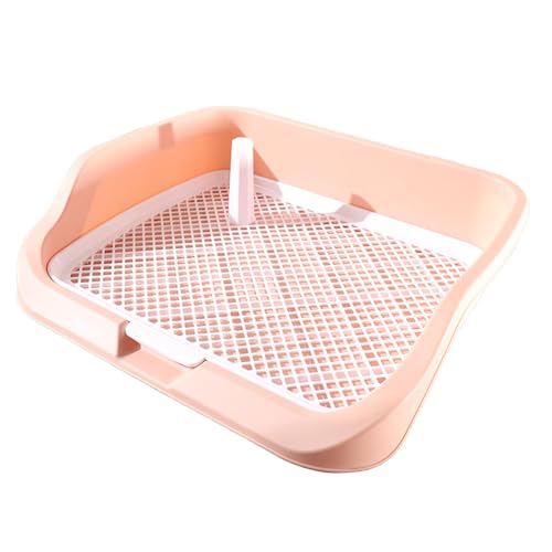 Baoblaze Hundetoilette, Töpfchen, Ecke, leicht zu reinigen, für den Innenbereich, tragbar, für kleine und mittelgroße Hunde, Zubehör, Wiederverwendbare, Rosa Baoblaze Hundetoilette, Töpfchen, Ecke, leicht zu reinigen, für den Innenbereich, tragbar, für kleine und mittelgroße Hunde, Zubehör, Wiederverwendbare, Rosa von Baoblaze