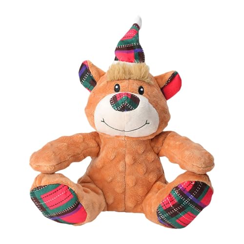 Baoblaze Hundezahnknirschspielzeug, Haustiergeschenk, Apportierspiele, Kauen, interaktives Kauspielzeug für Hunde, Plüsch, Kauspielzeug für drinnen, Bär Baoblaze Hundezahnknirschspielzeug, Haustiergeschenk, Apportierspiele, Kauen, interaktives Kauspielzeug für Hunde, Plüsch, Kauspielzeug für drinnen, Bär von Baoblaze