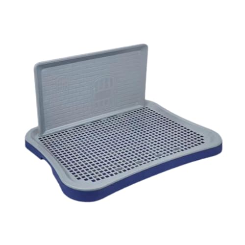 Baoblaze Indoor-Hundetoilette, Pinkelunterlagehalter, Urinalgitter, tragbare Hundetoilette, Trainingstoilette für kleine und mittelgroße Hunde, Hamster, Dunkelblau Grau Baoblaze Indoor-Hundetoilette, Pinkelunterlagehalter, Urinalgitter, tragbare Hundetoilette, Trainingstoilette für kleine und mittelgroße Hunde, Hamster, Dunkelblau Grau von Baoblaze