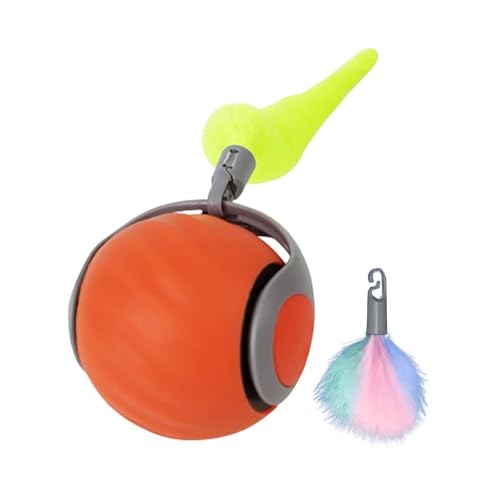 Baoblaze Interaktiver Katzenspielzeugball, beweglicher Ball, leicht, Indoor-Übung, intelligenter Rollball, automatisches Katzenspielzeug für Kätzchen, Rot Baoblaze Interaktiver Katzenspielzeugball, beweglicher Ball, leicht, Indoor-Übung, intelligenter Rollball, automatisches Katzenspielzeug für Kätzchen, Rot von Baoblaze