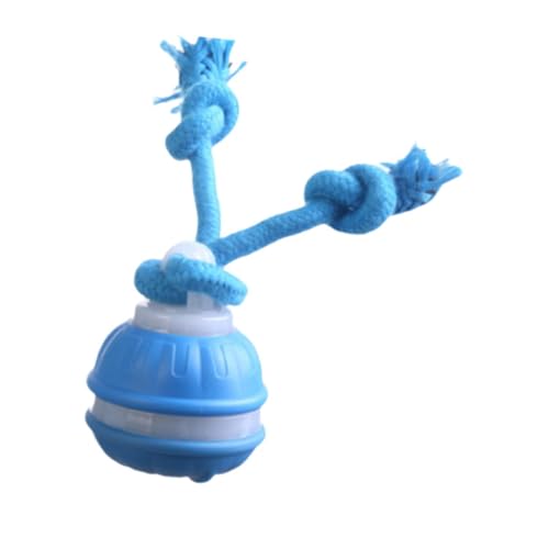 Baoblaze Interaktiver Katzenspielzeugball -Katzen -Teaser Ball Innenübungen tragbares Smart Jumping Dog Toy Rolling für Kätzchen, Blau Baoblaze Interaktiver Katzenspielzeugball -Katzen -Teaser Ball Innenübungen tragbares Smart Jumping Dog Toy Rolling für Kätzchen, Blau von Baoblaze