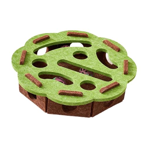Baoblaze Interaktives Katzen-Puzzle-Spielzeug mit Bällen, Spiel, Langeweile-Training, Haustier-Zubehör, Teaser-Spielzeug für den Innenbereich, Grüne Runde Baoblaze Interaktives Katzen-Puzzle-Spielzeug mit Bällen, Spiel, Langeweile-Training, Haustier-Zubehör, Teaser-Spielzeug für den Innenbereich, Grüne Runde von Baoblaze