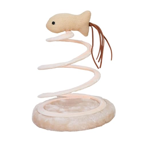 Baoblaze Interaktives Katzenspielzeug, Plüsch-Kratzbaum mit Spiralfeder, Übungsspiel für Katzen und Kätzchen jeden Alters, Maus Baoblaze Interaktives Katzenspielzeug, Plüsch-Kratzbaum mit Spiralfeder, Übungsspiel für Katzen und Kätzchen jeden Alters, Maus von Baoblaze