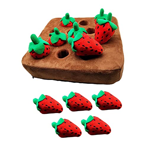 Baoblaze Interaktives Plüsch- Zahnen Kauspielzeug Plüsch- Lernspielzeug für kleine mittelgroße Hunde und Katzen mit 12 n von Baoblaze