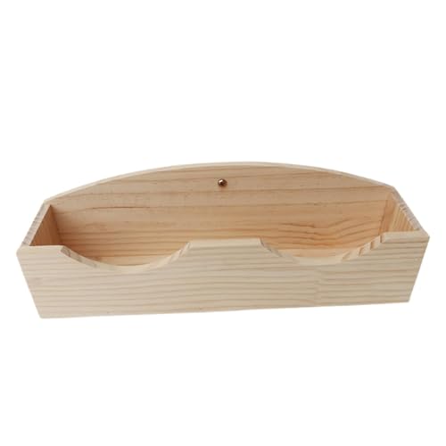 Baoblaze Kaninchen-Heu-Futterstation, Heu-Futterständer, Futter-Futterkrippe, Holz, Futterhalter für Kleintiere, Grasspender für Meerschweinchen, Eichhörnchen Baoblaze Kaninchen-Heu-Futterstation, Heu-Futterständer, Futter-Futterkrippe, Holz, Futterhalter für Kleintiere, Grasspender für Meerschweinchen, Eichhörnchen von Baoblaze