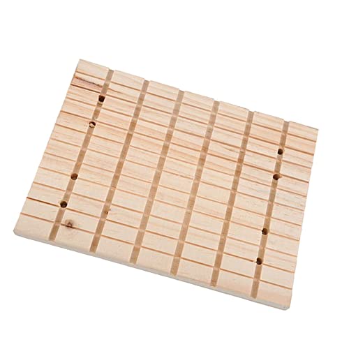 Baoblaze Kaninchen Holzkratzbrett Krallenpflege Holzunterlage für Kleintiere Hase Kaninchen Chinchilla Igel Hamster Kratzunterlage Naturholzbrett Baoblaze Kaninchen Holzkratzbrett Krallenpflege Holzunterlage für Kleintiere Hase Kaninchen Chinchilla Igel Hamster Kratzunterlage Naturholzbrett von Baoblaze