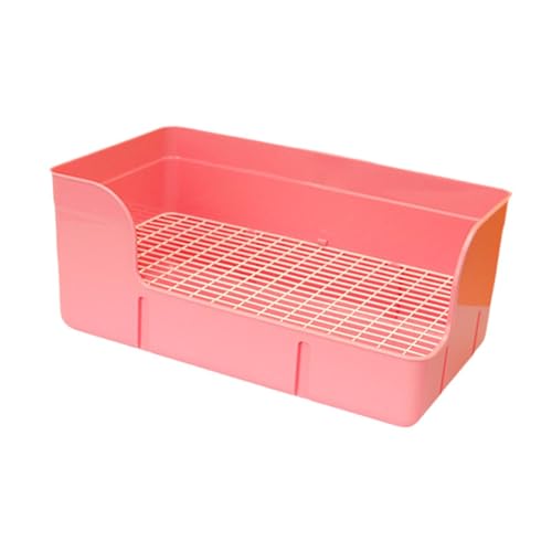 Baoblaze Kaninchenstreu Pfanne, kleine tierbettwäschende Toilette, Käfig -Toilettenbettwäsche für Hamster Frettchen Chinchillas Meerschweinchen Hase, Rosa Baoblaze Kaninchenstreu Pfanne, kleine tierbettwäschende Toilette, Käfig -Toilettenbettwäsche für Hamster Frettchen Chinchillas Meerschweinchen Hase, Rosa von Baoblaze